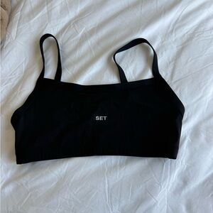 SET ACTIVE SPORTBODY BRA - SIZE L, Onyx